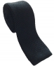 black-silk-knitted-skinny-tie-510 Image 0