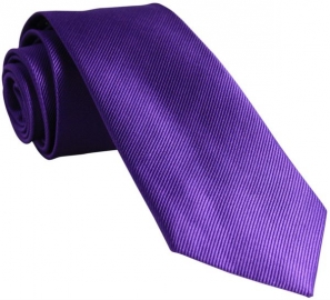 Cadbury Purple Silk Tie