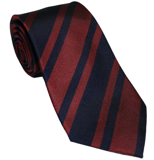 Royal Engineers Silk Stripe Tie | With Free And Fast UK Delivery