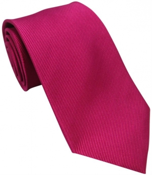 Fuchsia Silk Tie