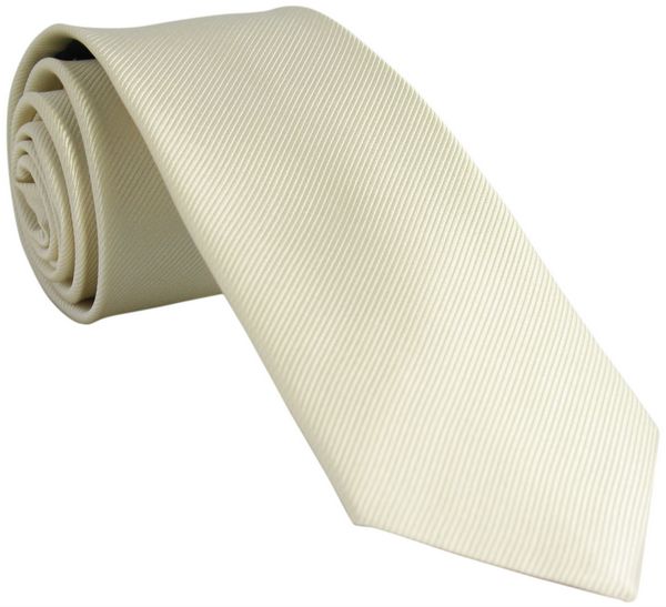 Cream Silk Tie