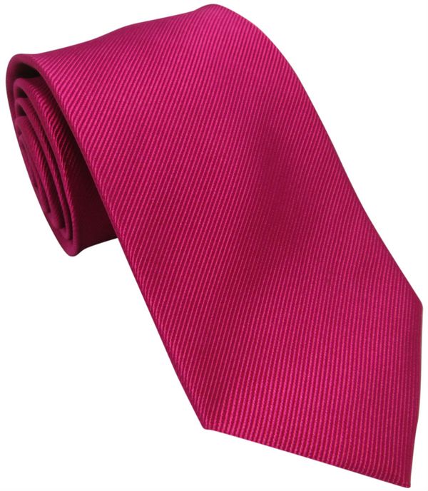 Fuchsia Silk Tie