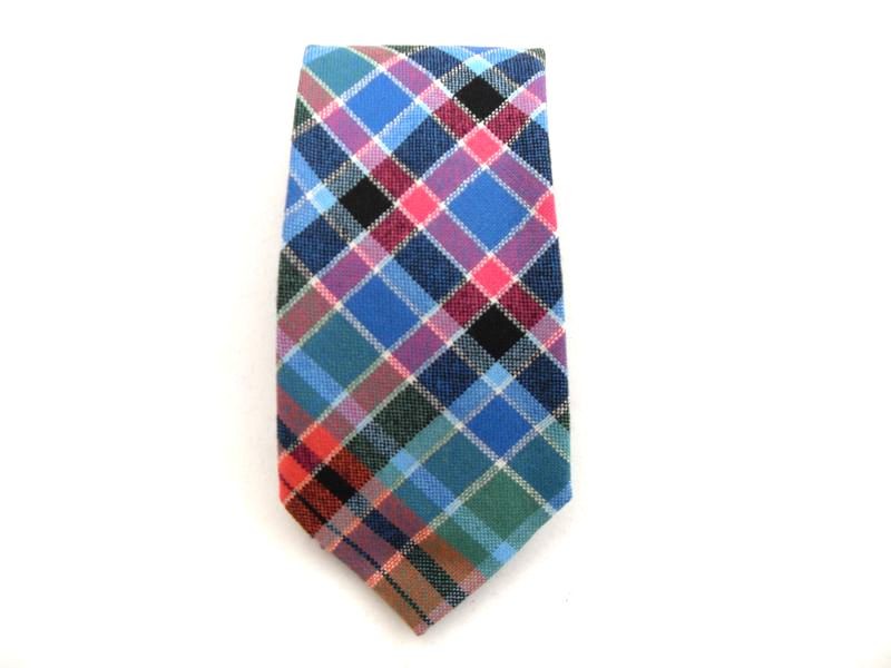 Gordon Tartan Tie (Red/Ancient)