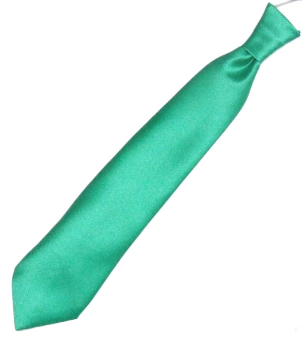 Emerald Green Boys Tie 