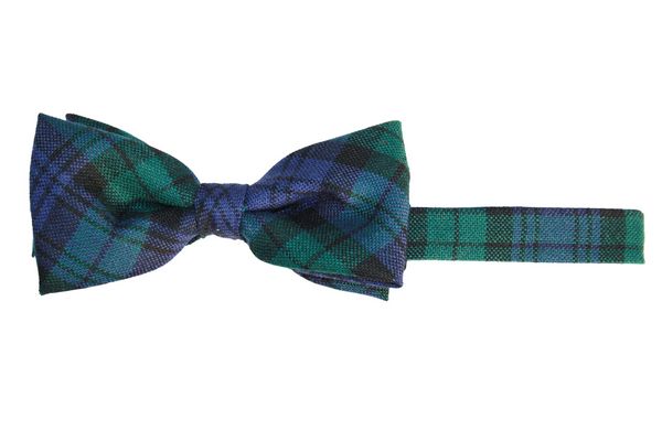 Campbell Tartan Wool Bow Tie