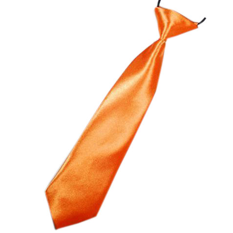 Orange Boys Tie 