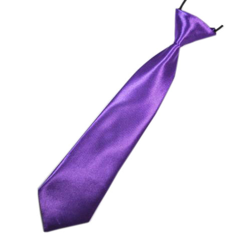 Purple Boys Tie