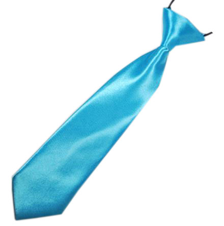 Turquoise Boys Tie 