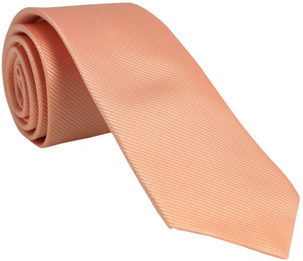 Peach Silk Tie